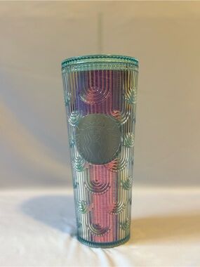 Starbucks Iridescent Ombre Studded Tumbler - Teal & Pink
